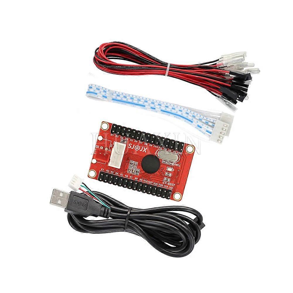 Arcade USB Encoder cu SANWA Joystick Button Control Cable, Zero Delay Board, DIY, PC, PS3, Raspberry Pi, Android, Hitbox