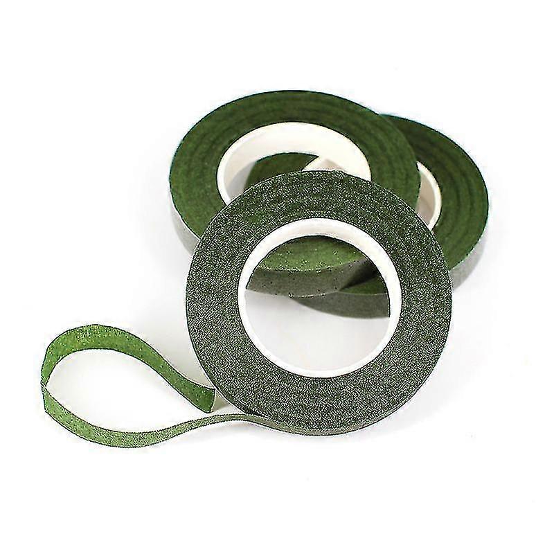 طقم من 3 ملحقات شريط لاصق زهري، أخضر لباقات الساق حوالي 30 متر