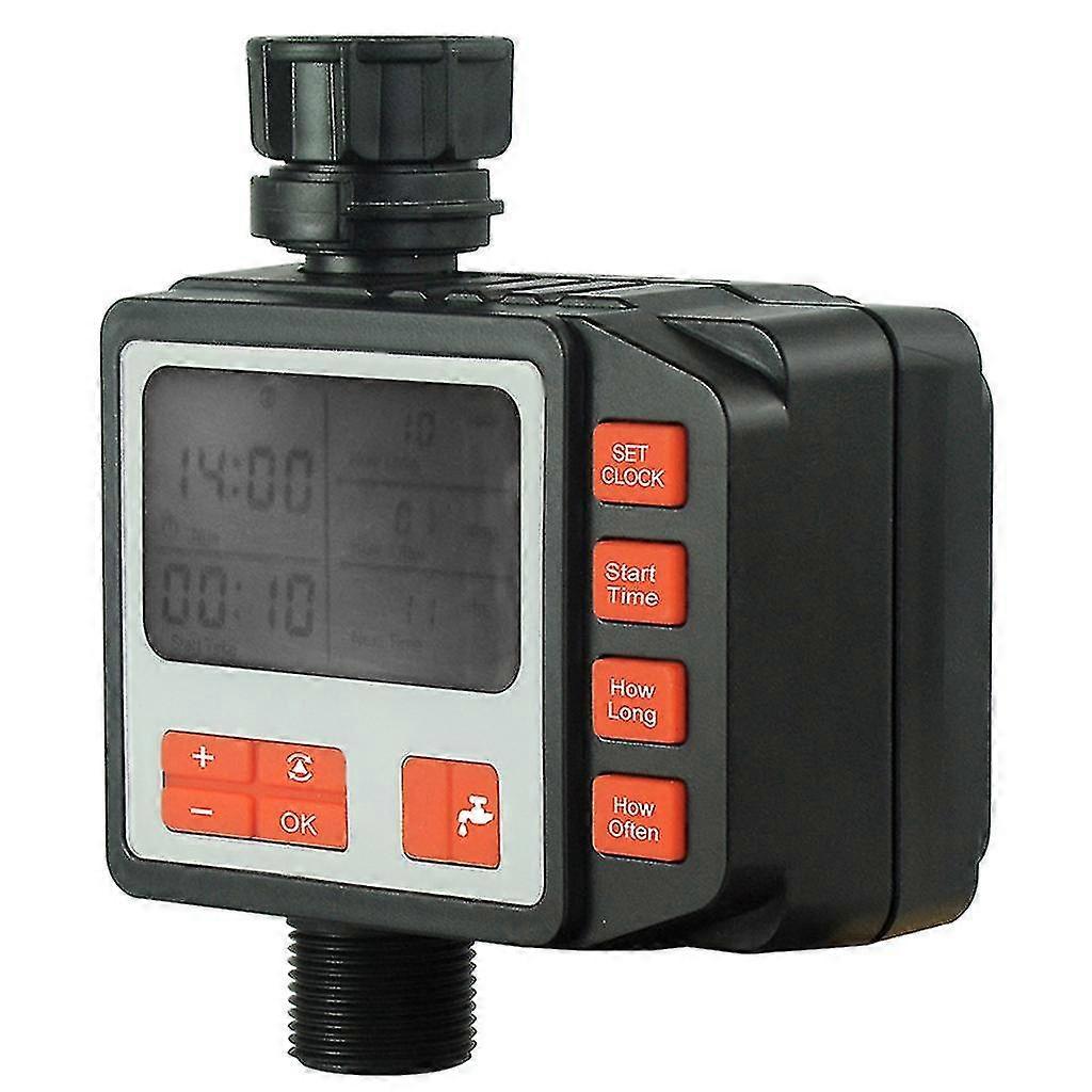 Programmable Digital Watering Timer Waterproof Large Screen Automatic Electronic Hose Timer Sprinkler Timer Garden Lawn Irrigation Controller