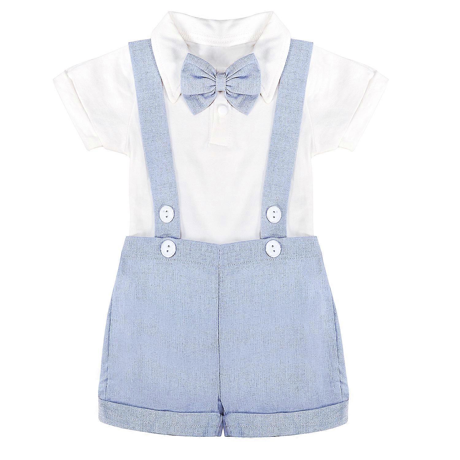 Baby Boy Formal Suit Gentleman Bow Tie