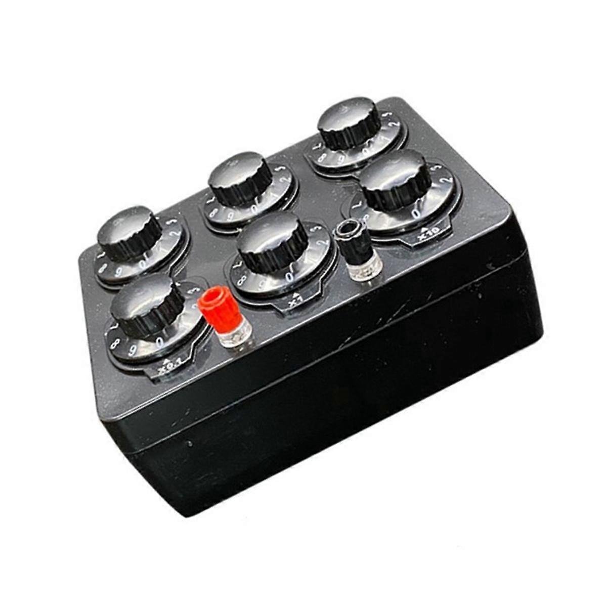 0-99999.9 Ohm Simple Resistance Box Precision Variable Decade Resistor Teaching Instrument Teaching