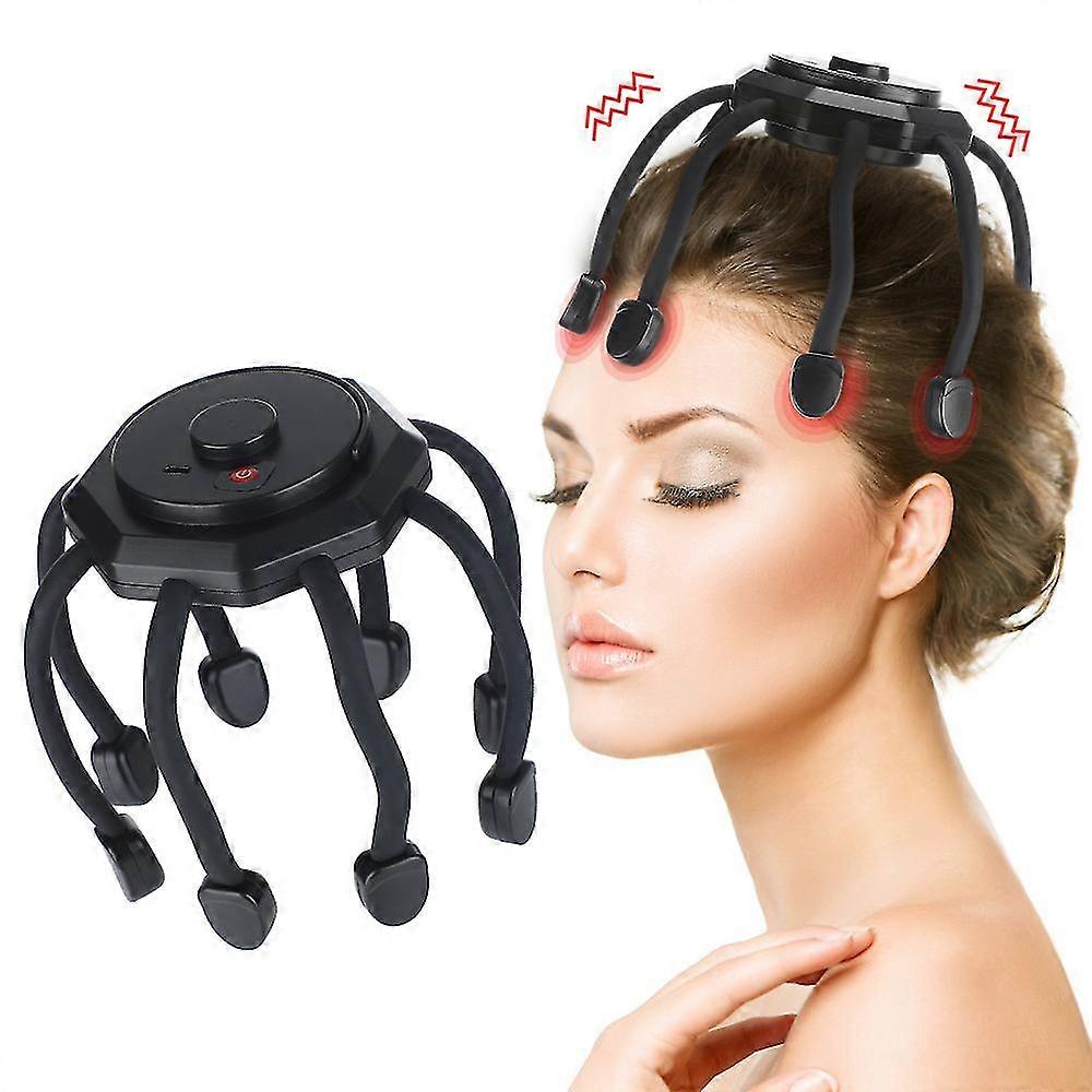 Multi-claw Electric Massager Head Scalp Kneading Massager Octopus