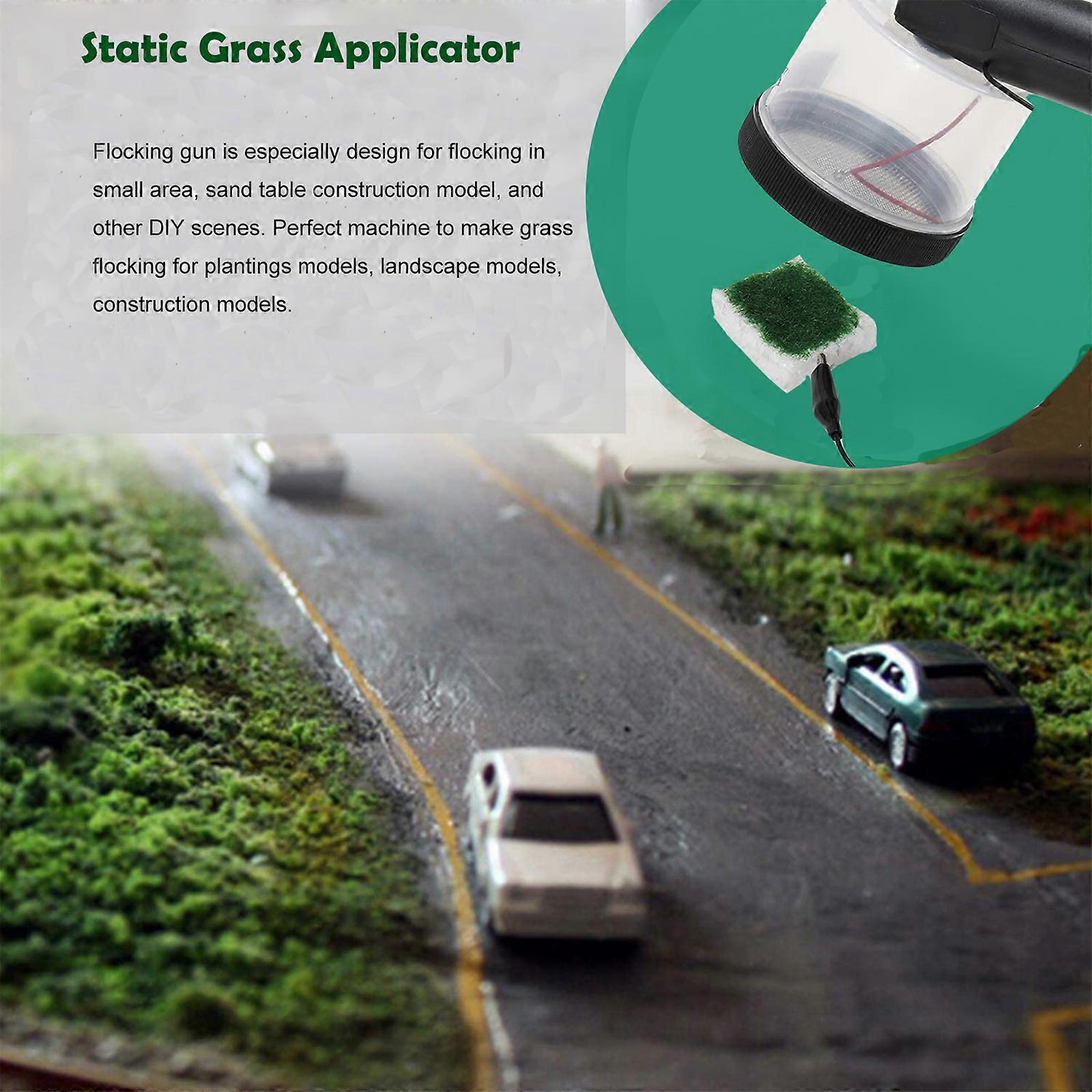 2xABS  Static Grass Flocking Applicator Scenic Modelling Flocking Static