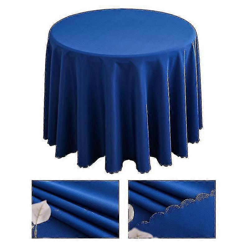 4848055321505Wodoodporne obrusy z mikrofibry, okrągłe obrusy do wykończenia na zewnątrz i wewnątrz Hk