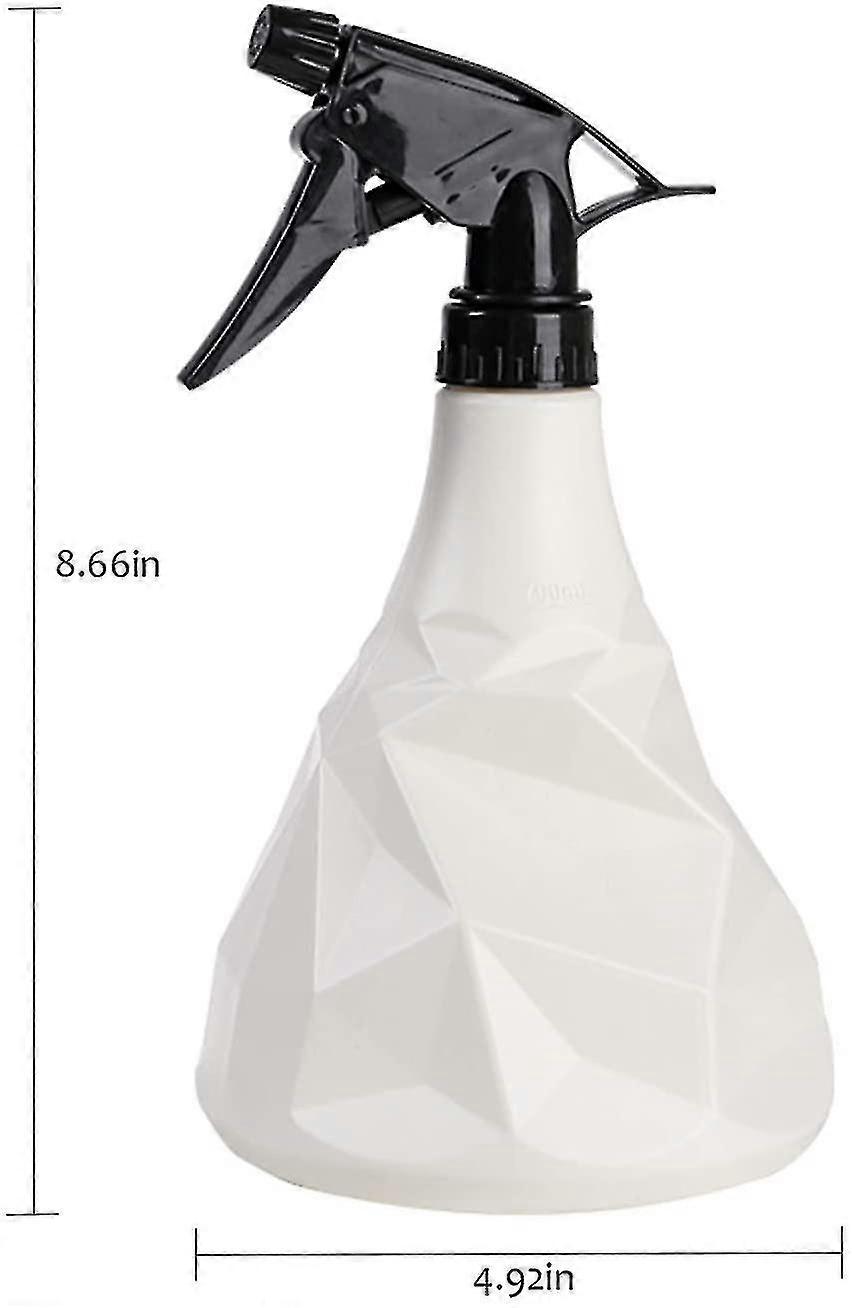 Spray Bottle For Indoor Plants, Fine Mist Spray Bottle For Cleaning Solution Gardening Trigger Water Empty Sprayer (0.7 L, White)
