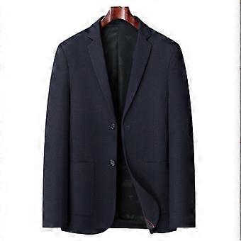 Plus Size 7XL 8XL Herfst Nieuwe Mannen Casual Blazer Kaki Klassieke Stijl Luxe Mode Business Mannelijk Kostuum Jas