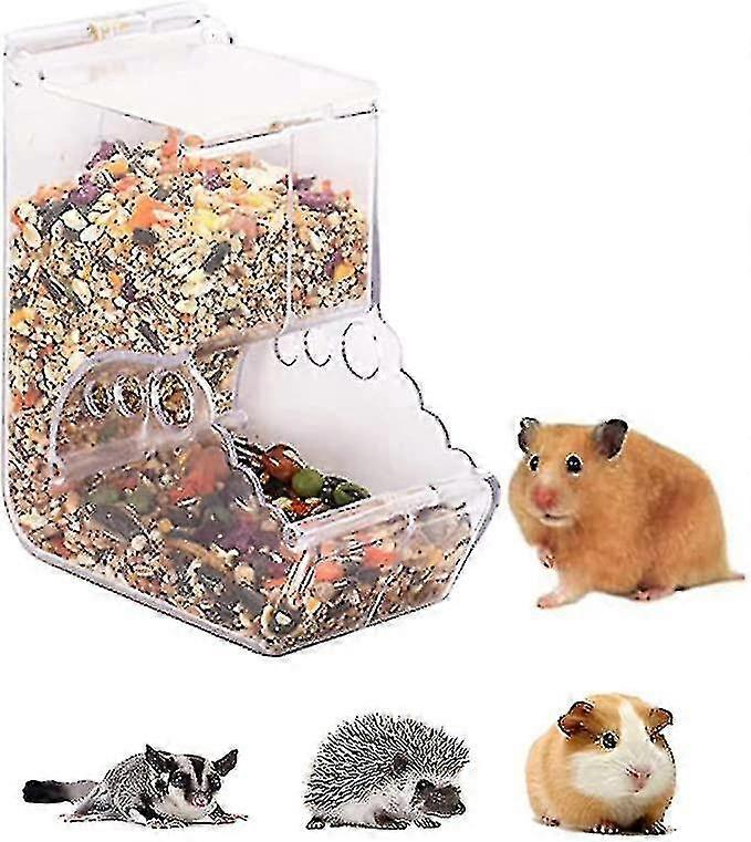 Hamster Feeder With Stand Automatic Bottle Dispenser 1 Piece Clear Color Baoji En Vedette