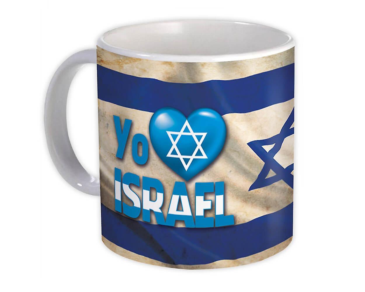 Hediye Kupa: Yo Amo Israel Corazon Estrella David İspanyolca