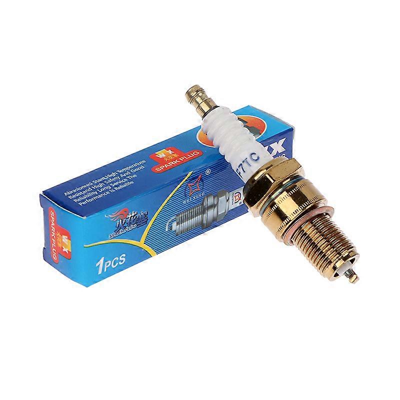 1pcs Spark Plug F7TC for Generator Lawnmower Tractor Rototiller Water Pump Go Kart Farm Machinery Parts 8*1.4cm