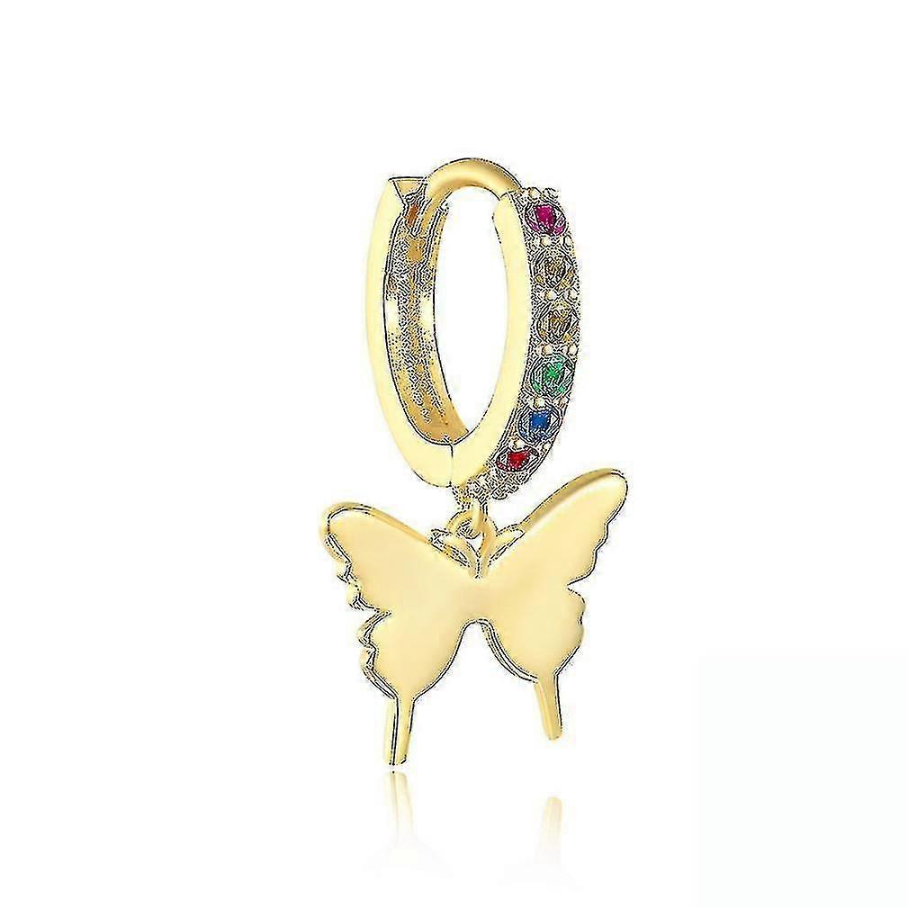 Hmwy-single Ear Clip En S925 Insertado Earuds Pendientes para