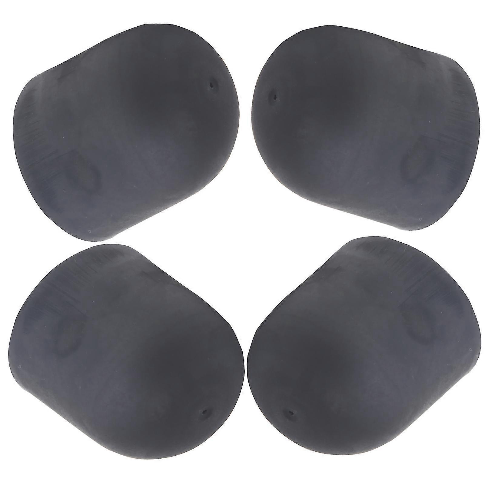 FPV Combo Drone Accessories - 4pcs Black Motor Cover, Protective Dust-Proof and Moisture-Proof Soft Cap