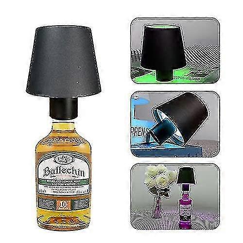 Wine Bottle Light, 5200mah Ip54 Waterproof Rechargeable Led Table Lamp,dimmable Bottle Lamp For Camping Restaurant Home-xinhan