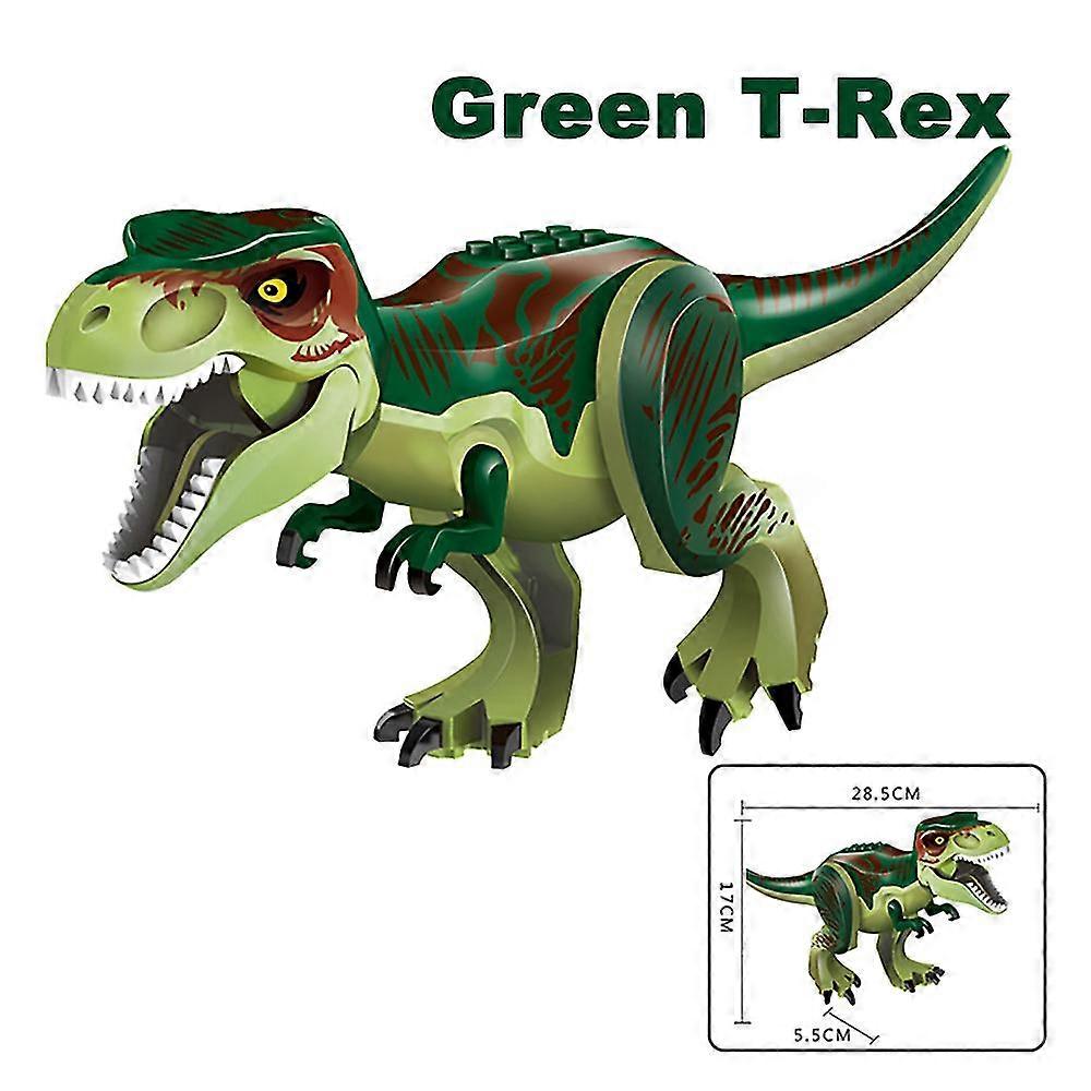 Building Blocks Dinosaurs Figures Bricks Tyrannosaurus, Dinosaur Toy Dinosaur World Building Block Dinosaur Figures