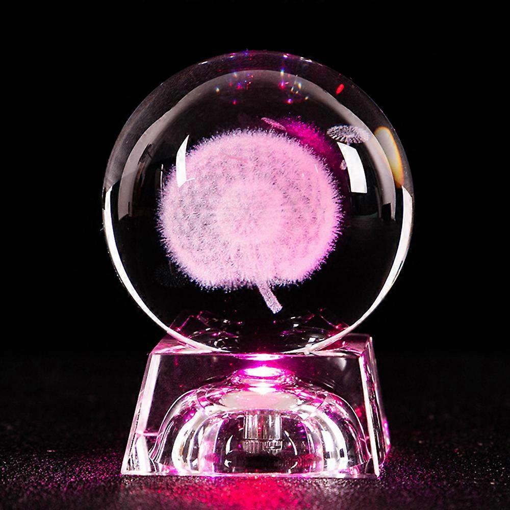 3D太陽系惑星クリスタルボールクリアディアレーザー刻印ガラスボール球球地球ミニチュアオフィス家の装飾60MM