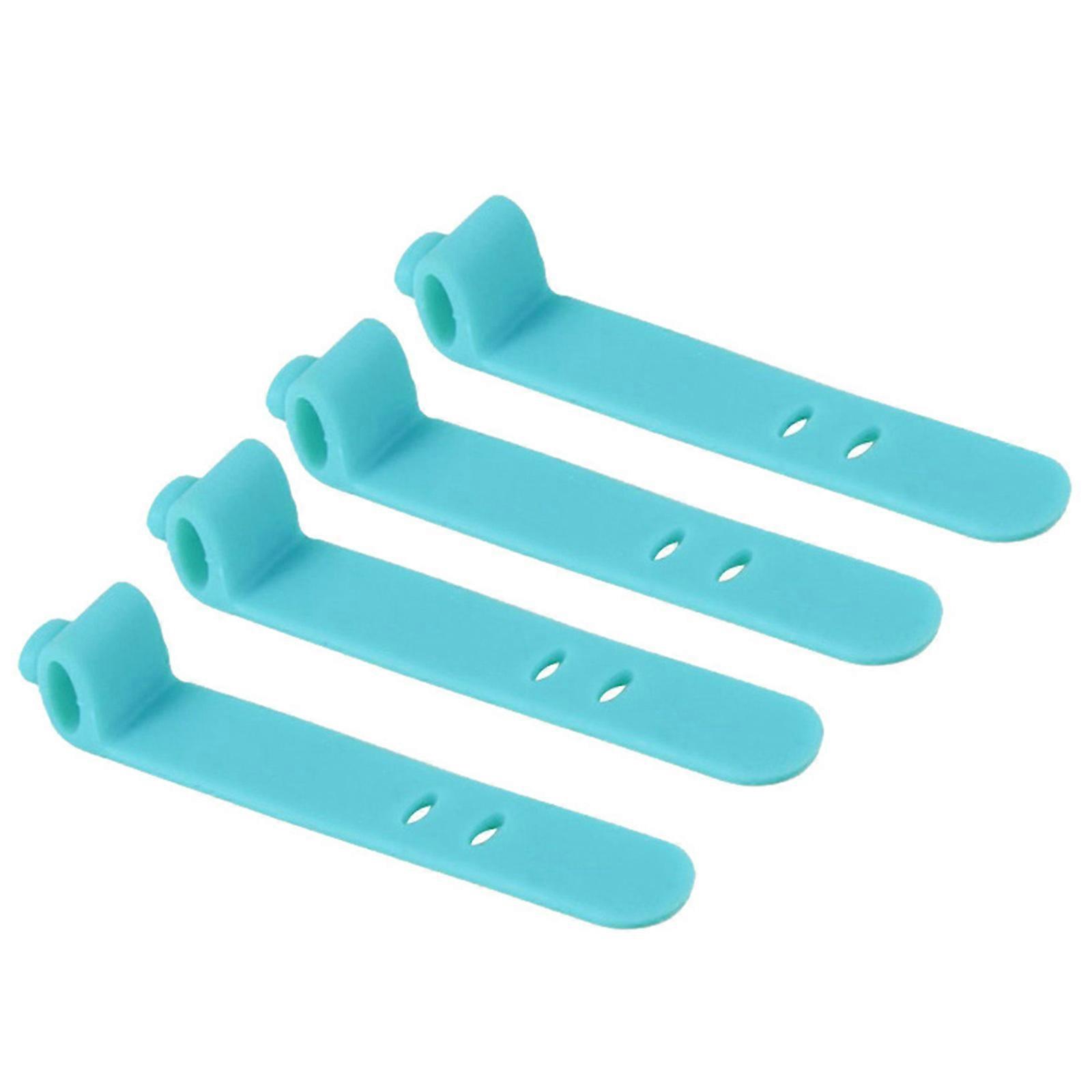 Cable Organizer Silicone Wire Binding Data Cable Tie Management Bobbin Winder