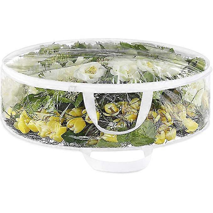 Clear Everyday Wreath Bag