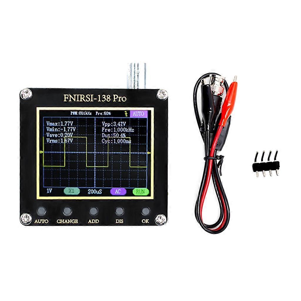 Handheld Digital Oscilloscope 2.5MS/-s High Sampling Rate 200KHz 2.4 Screen