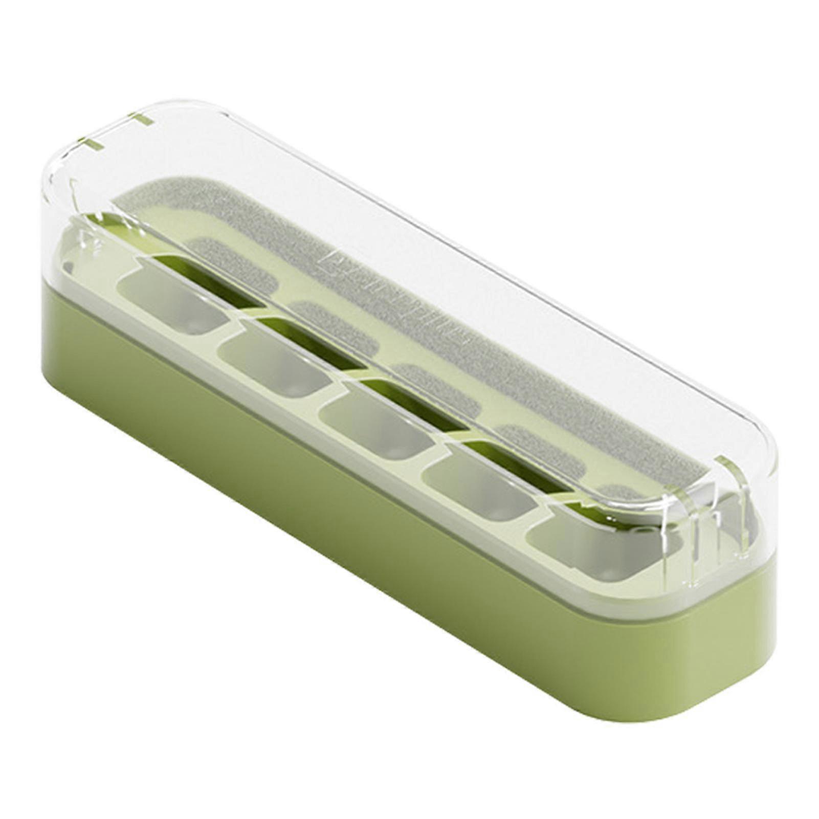 Ice Cubes Making Molds with Clear Cover Simple Using Ice Making Mould for DIY Ice Drinking