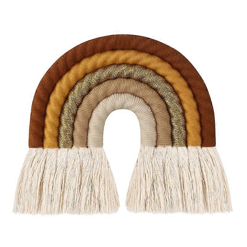 Home Decoration Rainbow Handmade Weaving Ornament
