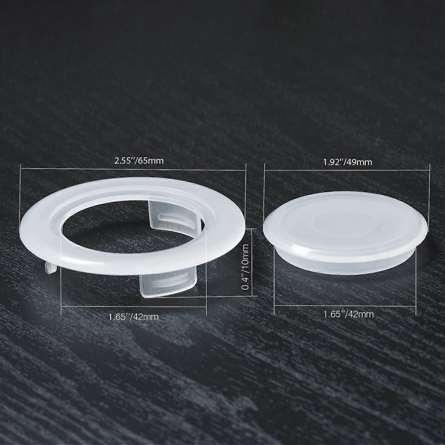 2 Sets 2 Inch Patio Table Umbrella Hole Ring and Cap Set, Standard Size ...