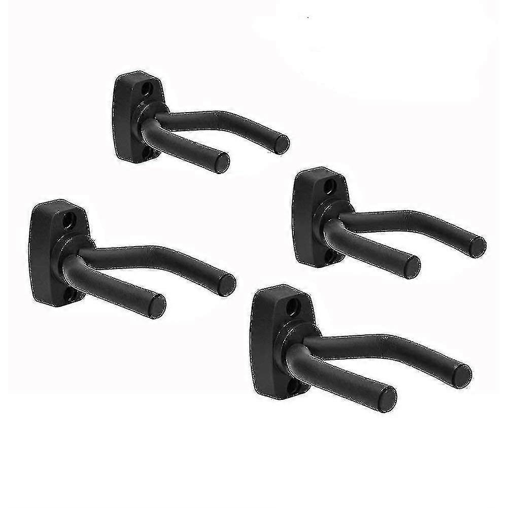 Gitarrväggfäste, lyxig gitarrvägghängare med automatisk låsning, gitarrkrokhållare för hemmastudiogitarr, bas