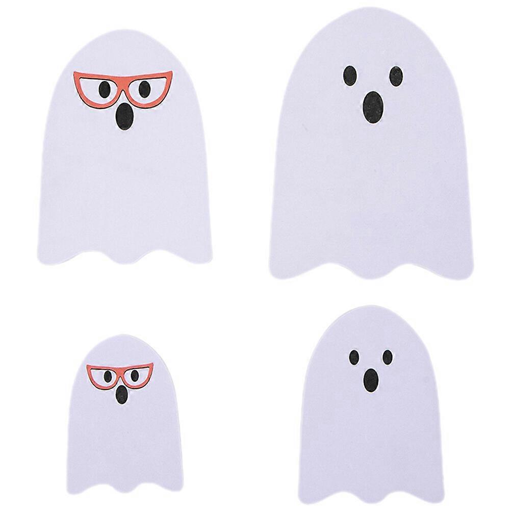 4pcs Halloween Table Decorations Halloween Tabletop Signs Decor Ghost Table Centerpieces