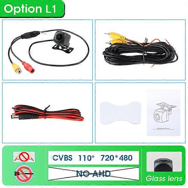 Vtopek Car Rear View Camera Backup Reverse Camera Reversing Image Waterproof Night Vision for Auto Audio Car Monitor AV Port