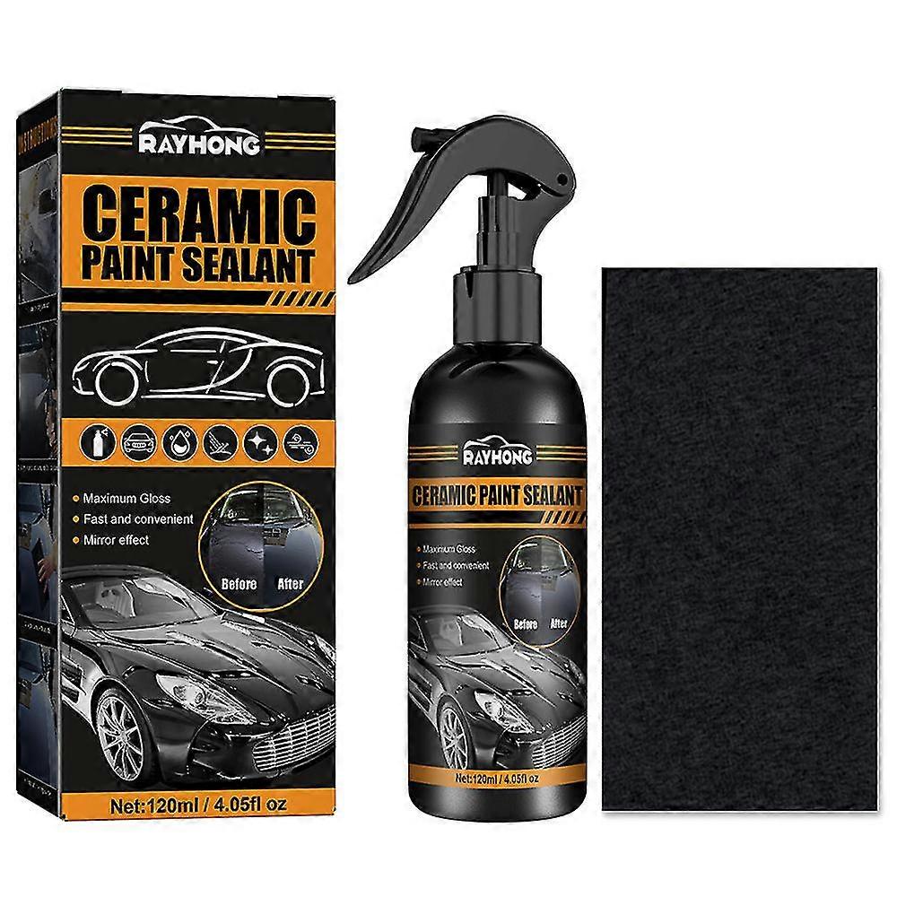 120ml Rapid Keramisk Paint Sealant Kit Nano Keramisk Coating Extreme Repellence Paint Sealant Mirror Effect Maksimal glans