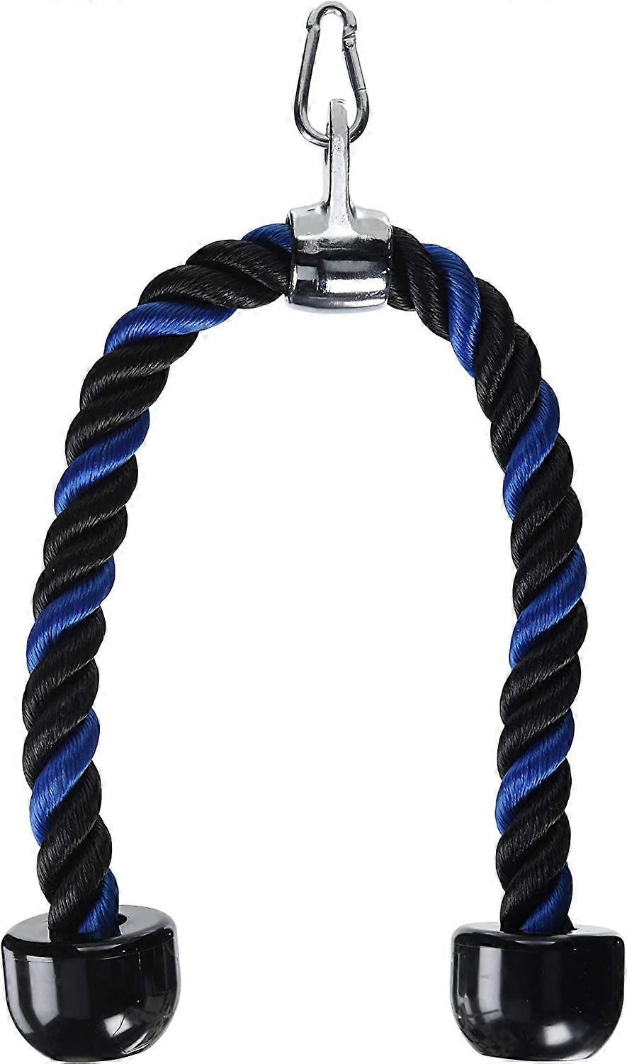 Universal Tricep Rope Pull Down - 28 Inch Heavy Duty Nylon Rope, Easy to Grip & Non Slip (A-5-F6)