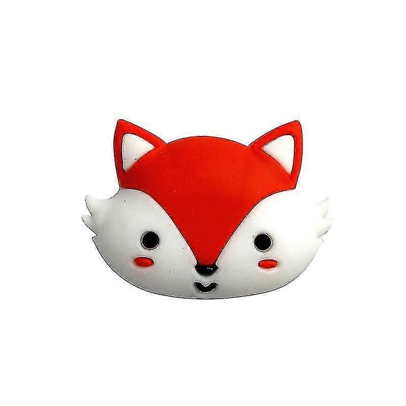 Fox Pattern Cartoon Silicone Decorative Door Stopper