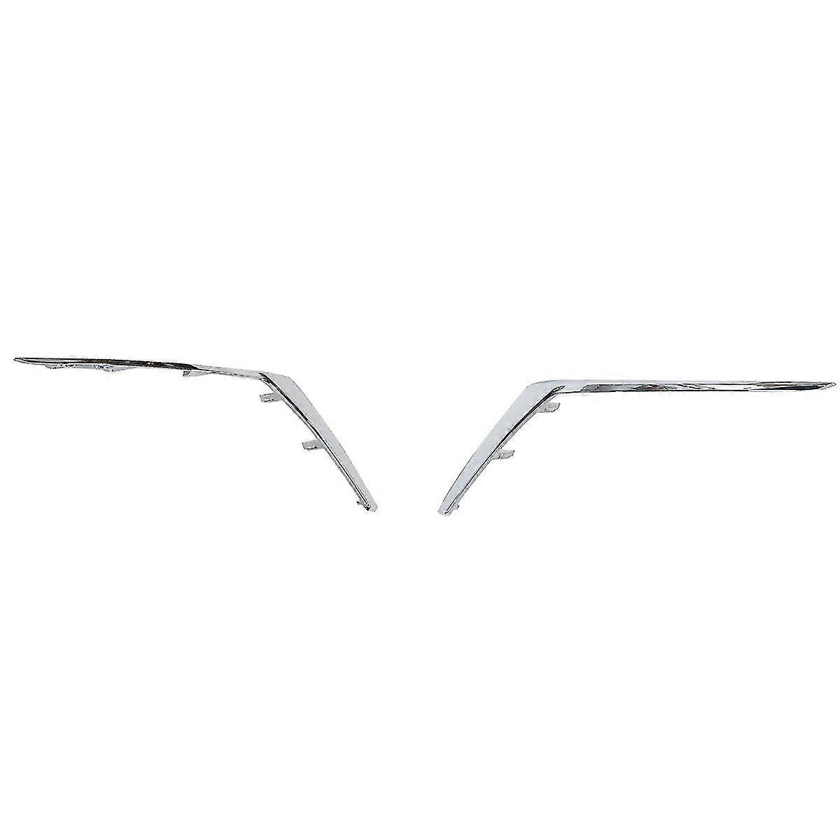 Krom fremre side støtfanger trimstøping for Nissan spark 2022 2022 2023