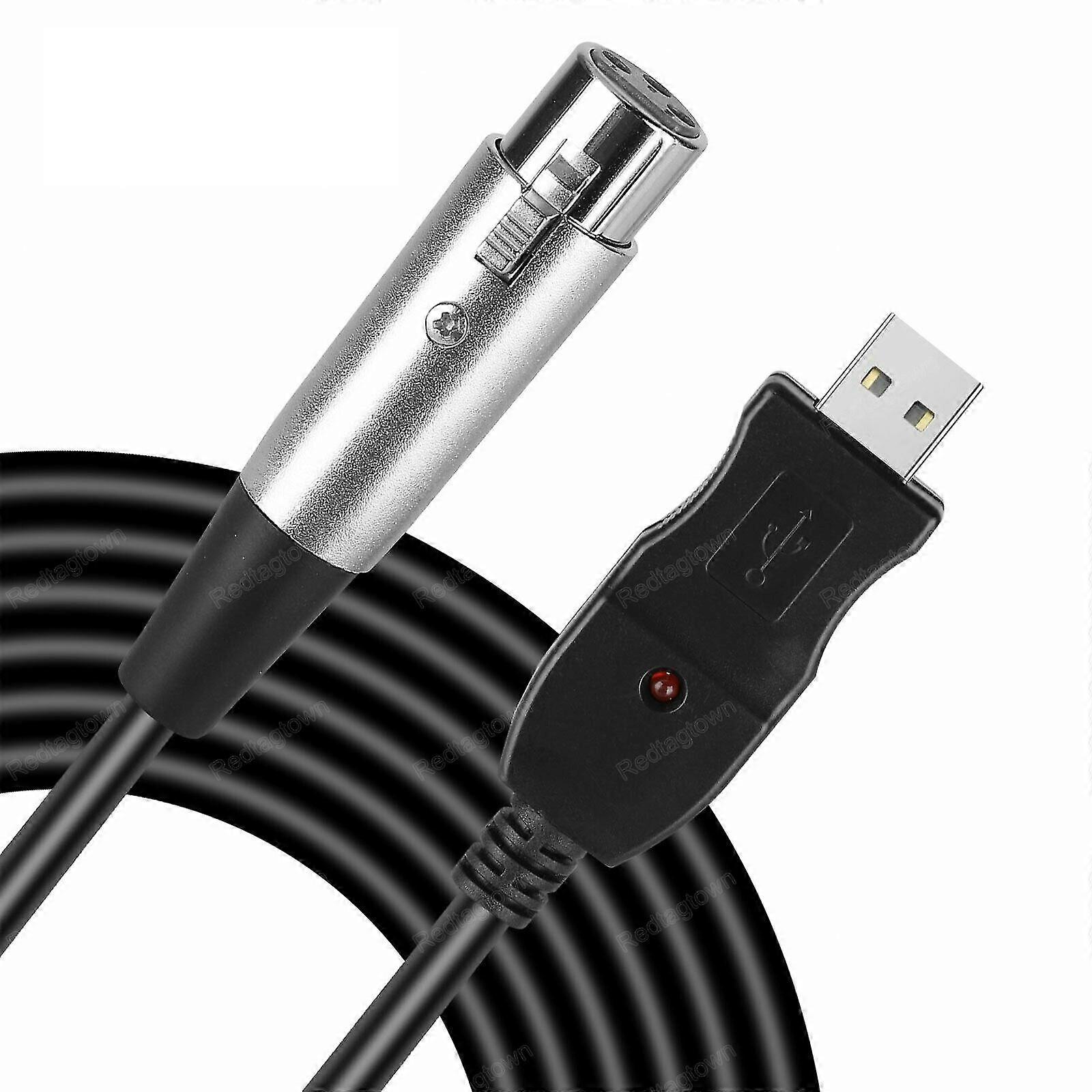 Audio To Usb Converter - Xlr To Usb Microphone Cable