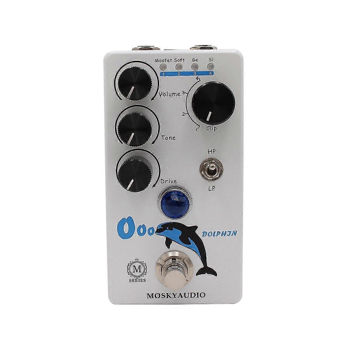 Dolphin Guitar Ultimate Drive Distorton Effects Pedal True Bypass Function Guitar Effects Processor Accessories