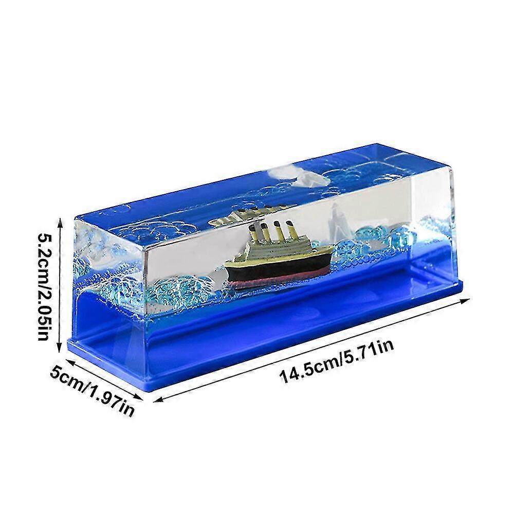 Ship In A Bottle Cruise Ship Model Fluid Drift Bottle, That No Longer Ship In A Bottle Cruise Ship Model Fluid Drift Bottle, That No Longer