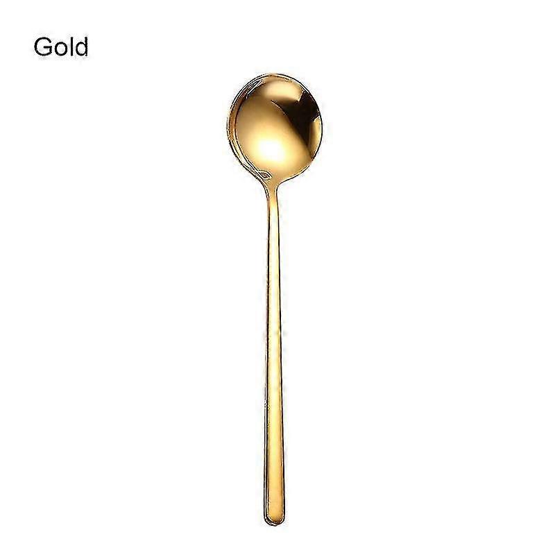 Less Steel Spoon Spoon Hold Spoon Soup Mbap Spoon