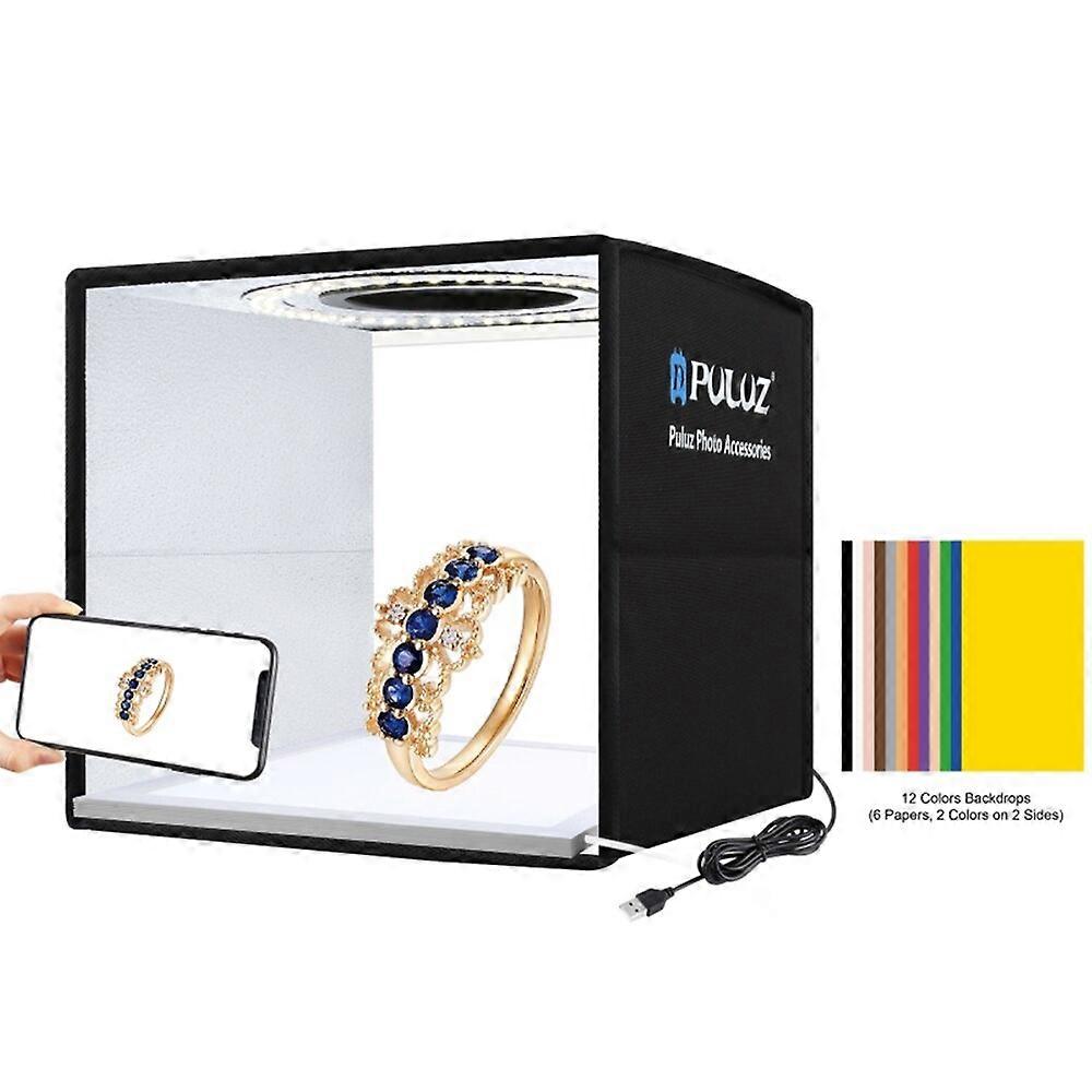 LED Light Light Light Louguz, 25cm, Photo Studio Light, Adjustable Light Box, US