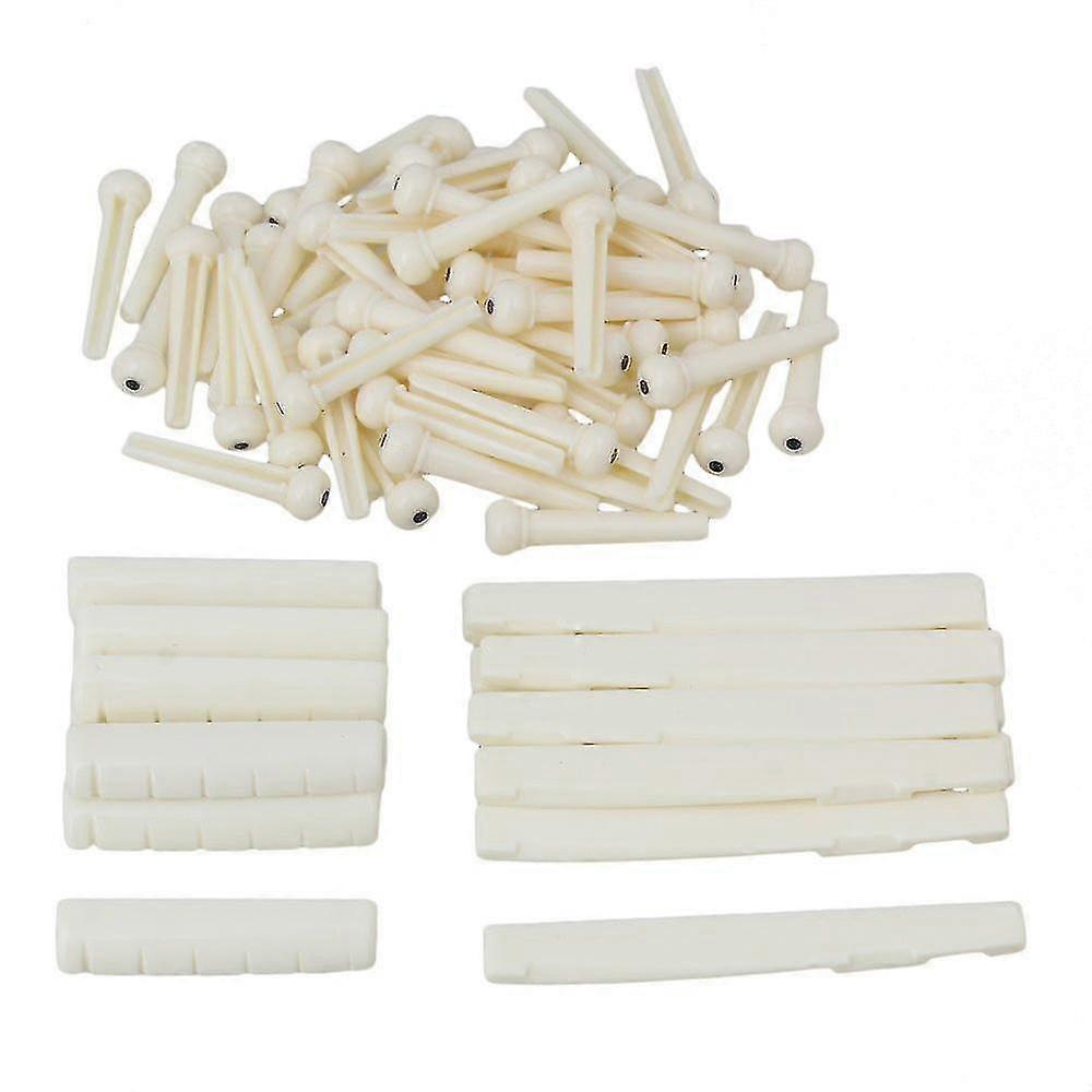 10 Sets Guitar Brid S Nuts For 6 String Acoic Folk Guitar