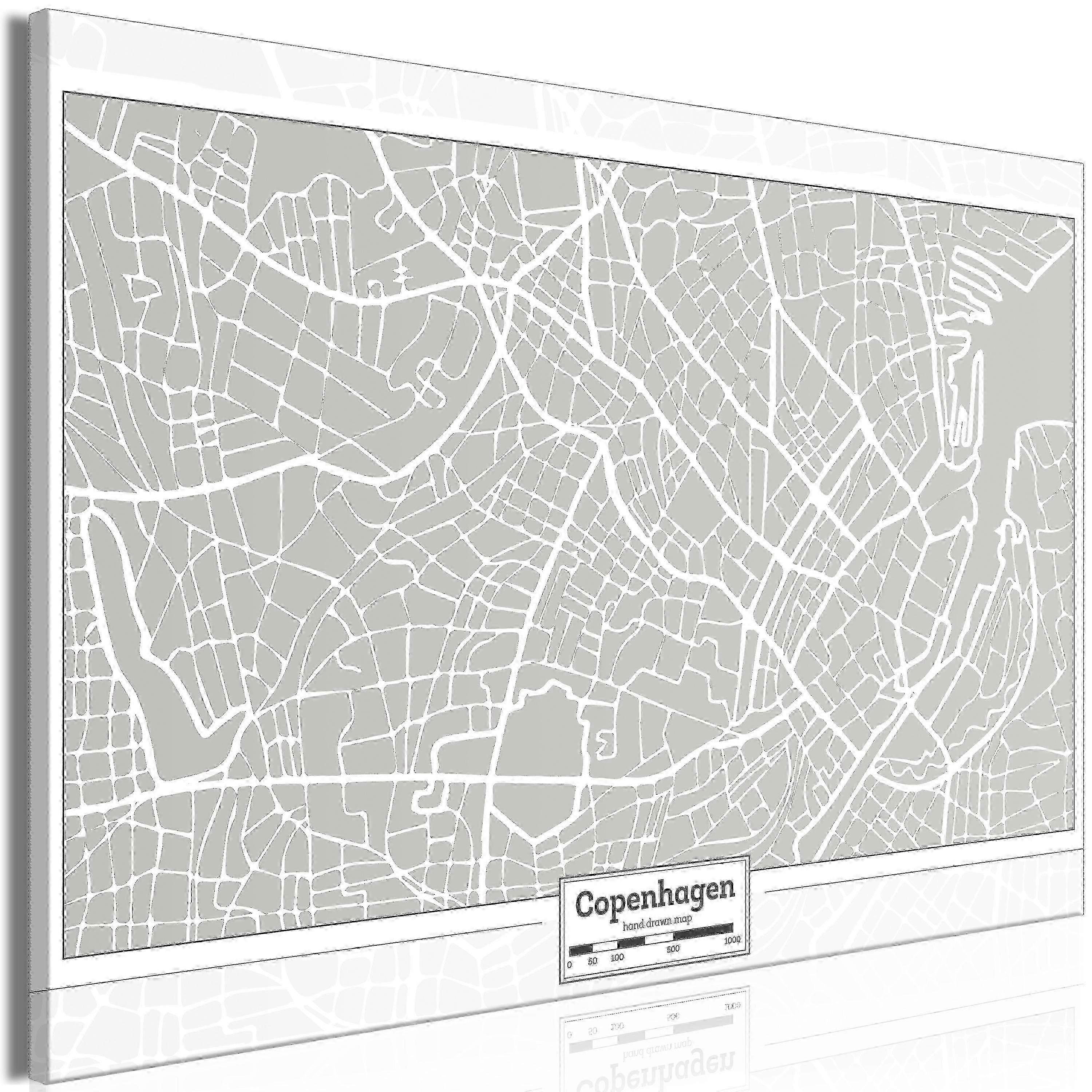 Canvas Print - Capital of Denmark (1 Part) Wide