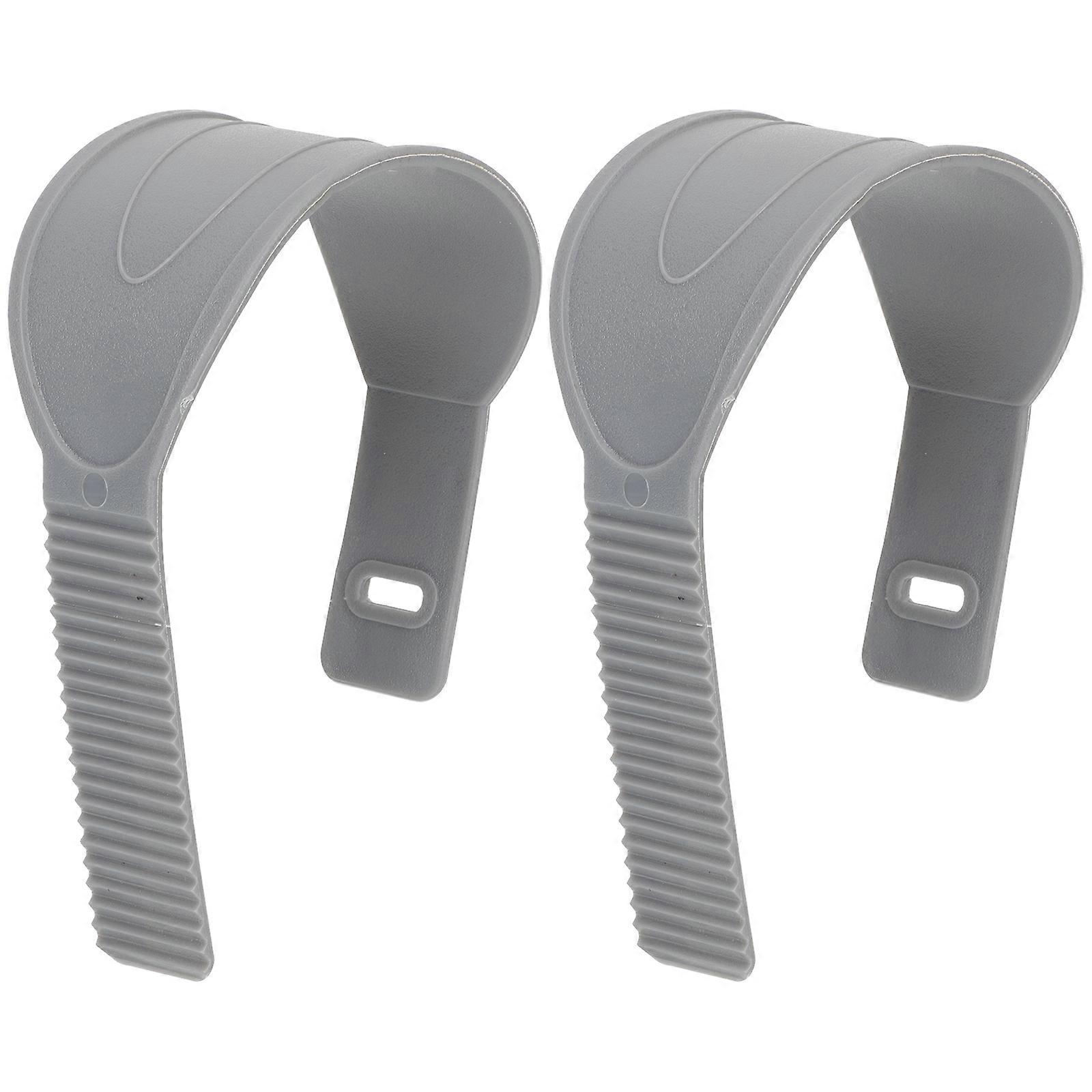 1 Pair of Exercise Bike Pedal Straps Gym Cycle Pedal Straps Adjustable Footrest Straps