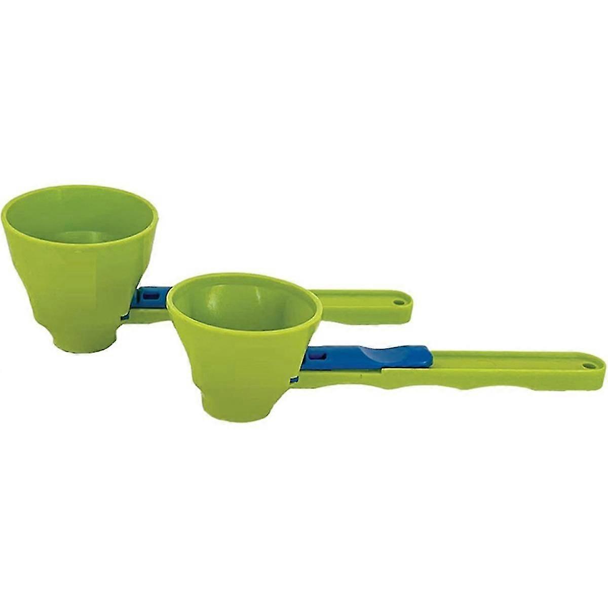 Milk powder long handle sliding leakproof spoon, 2 spoons