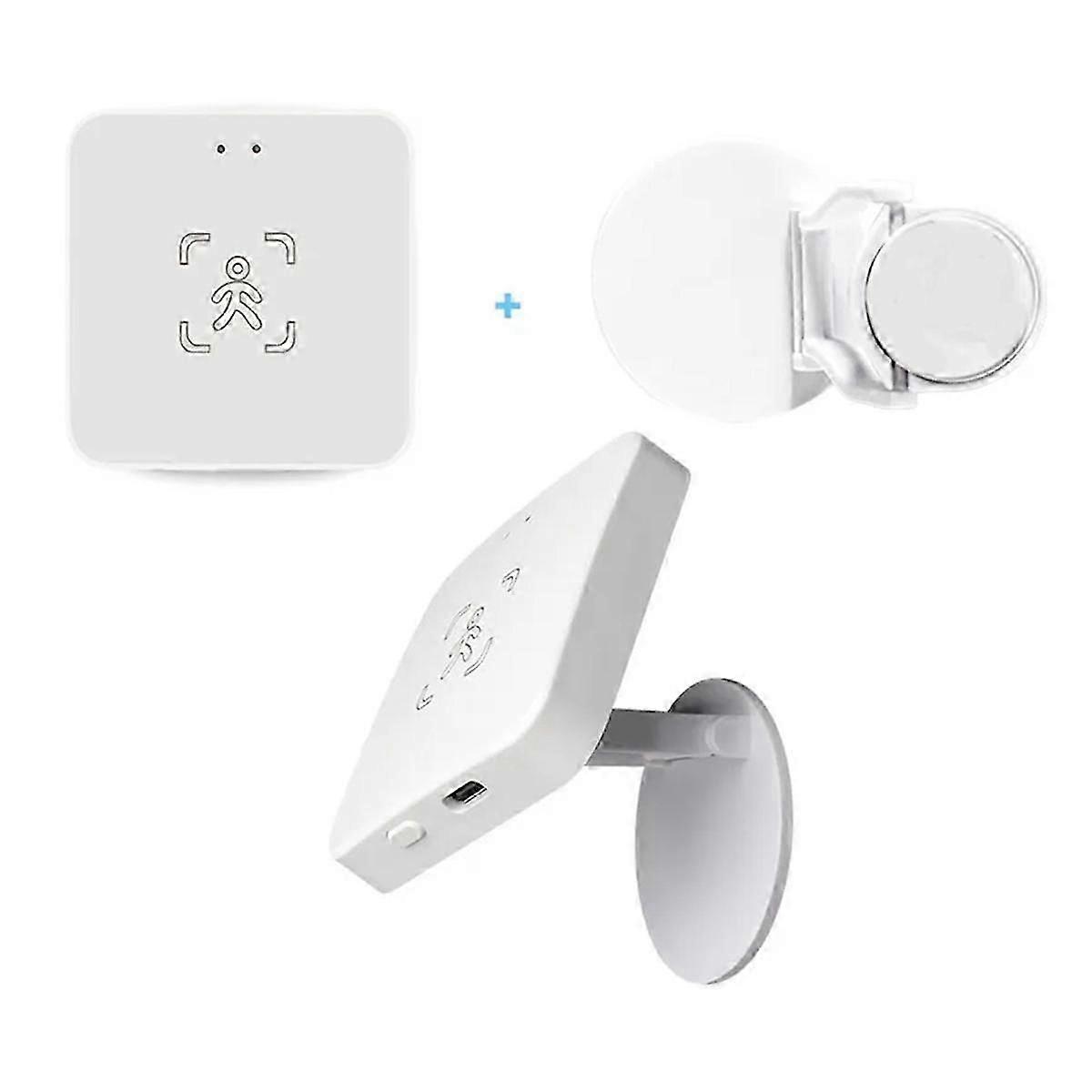 Wifi Smart Human Presence Sensor Luminance/distance Detection Tuya Smart Life Home Automation For Alexa With Bracket