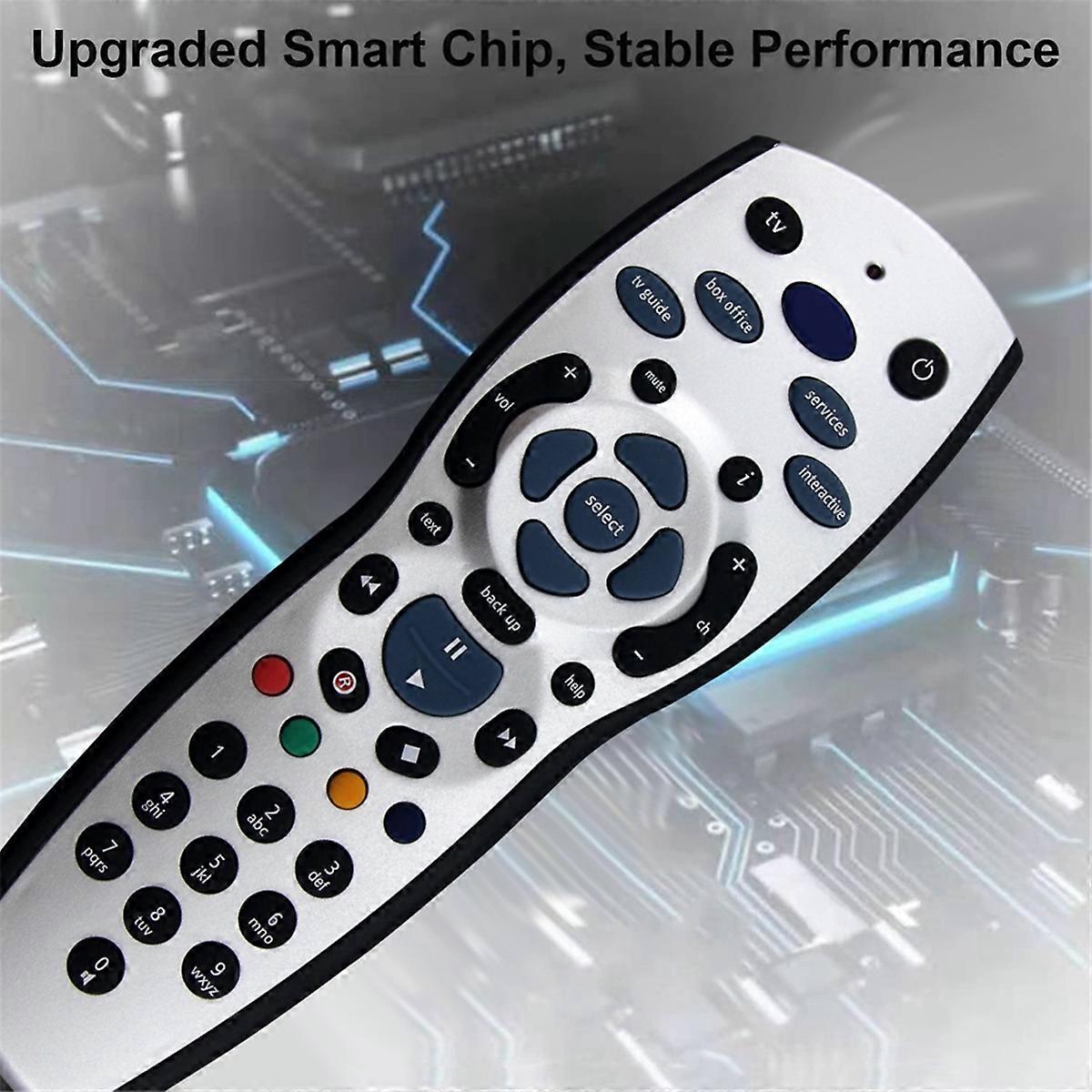 Replace Remote Control for UK Set Top Box URC1652-20R00 for HD 4-in-1 REV9.0 Remote Control