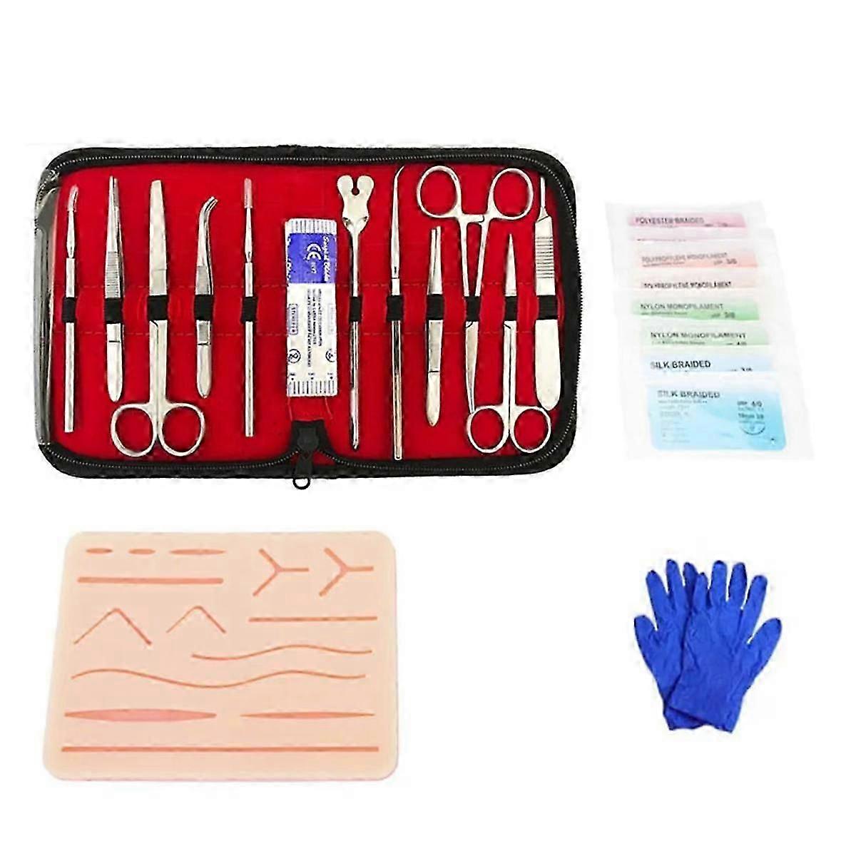 Medical-Practice Kit Training with Skin Pad Model Tool Set Educational Teaching Equipment