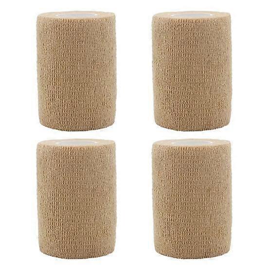 4 Pack Elastic Self-adhesive Wrap Bandage Multi-Color Comfortable Breathable First Aid Cohesive Sports Bandage Athletic Medical
