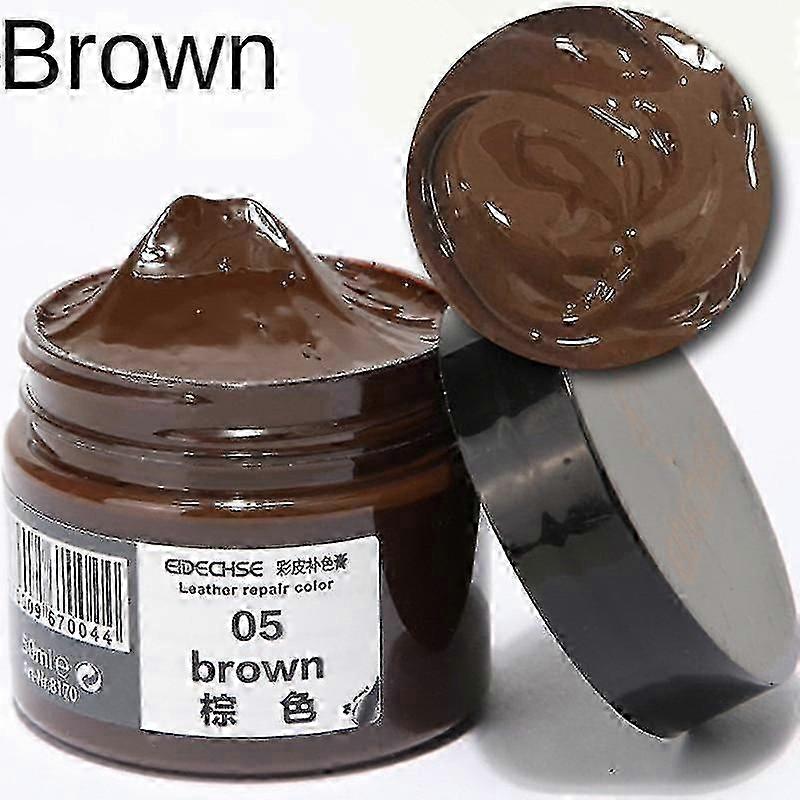 50ml Kůže Oprava Gel Výplň Krém Obnovit Autosedačka Sofa Poškrábání Škrábanec Škrábanec Oděrka (EPA13)