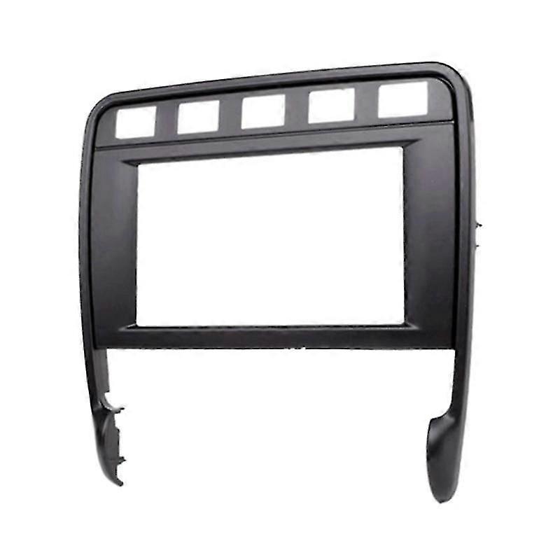 Car Radio Fascia For Cayenne (955/957) 2002-2010 Dvd Frame Plate Adapter Mounting Dash Installation Bezel
