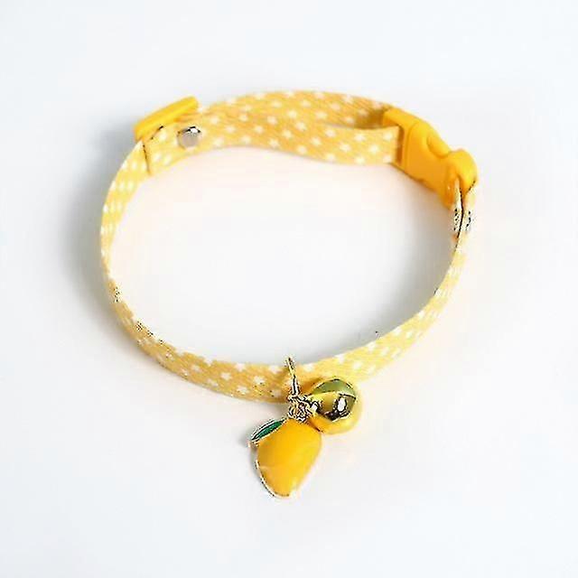 Cat Collar with Pendant, Safety Adjustable Cat Collars Set S Size