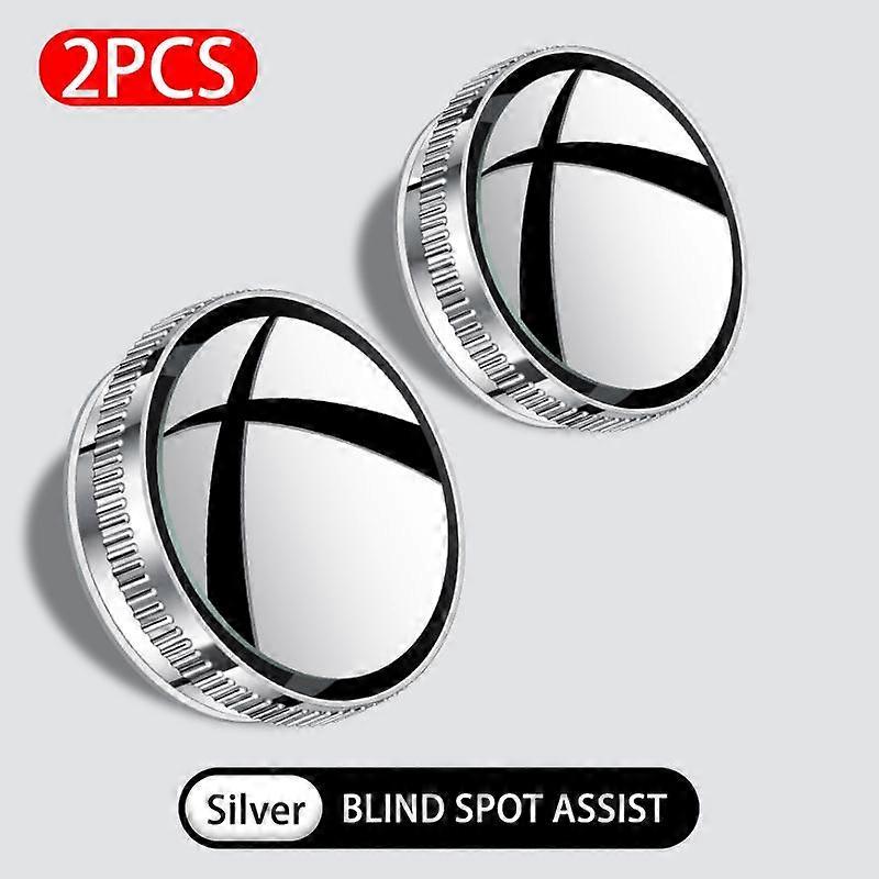 SEAMETAL Car Blind Spot Mirror Round Car Rearview Mirror Motorcycle Car Accessories Wide-angle Circle Convex Mirror Suction Up
