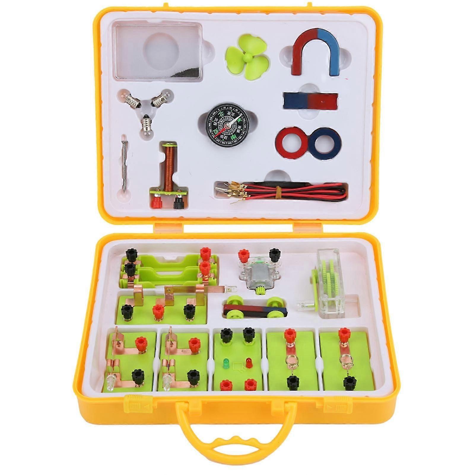 Elementary School Students Electricity Magnetism Learning Kit - Hand Crank Generator