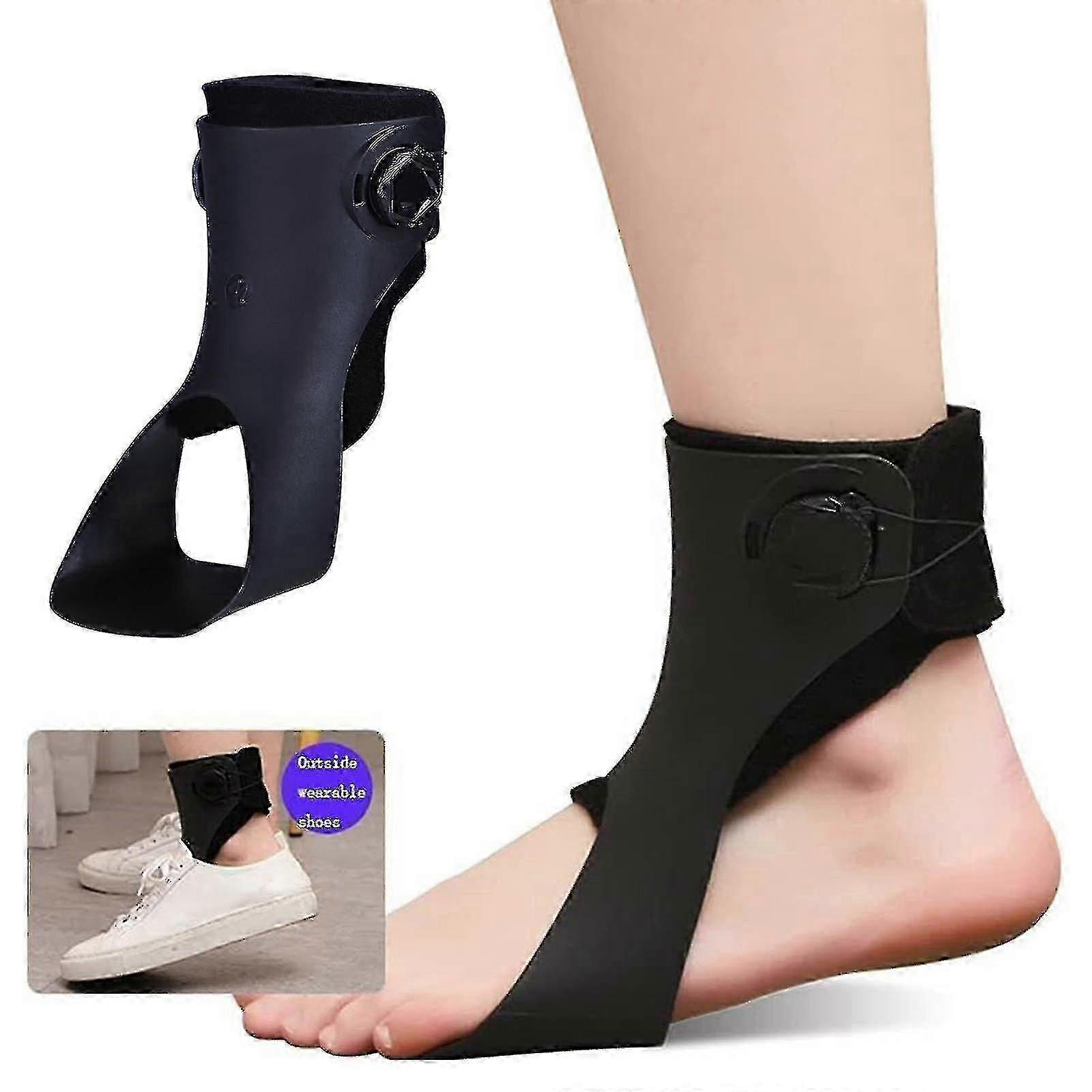 Foot Drop Orthosis Adjustable Afo Ankle Orthosis Splint Improved Walking Gait-ZY